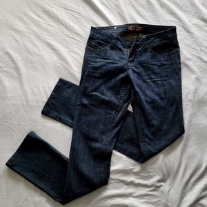 Size 28 dark blue jeans